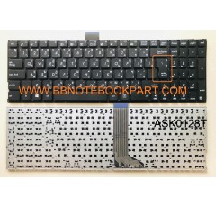 Asus Keyboard คีย์บอร์ด  A501 K501 K501U K501UB K501UQ K501UW K501UX  ภาษาไทย อังกฤษ (Big Enter)